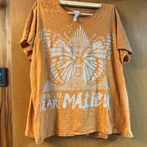 Magnolia Pearl Orange Butterfly Tee